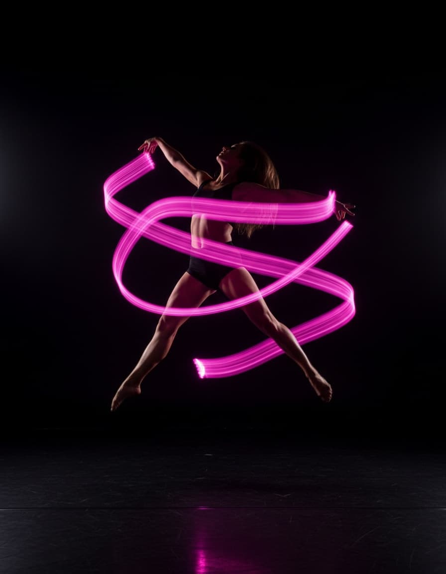 AI photo of a dancer